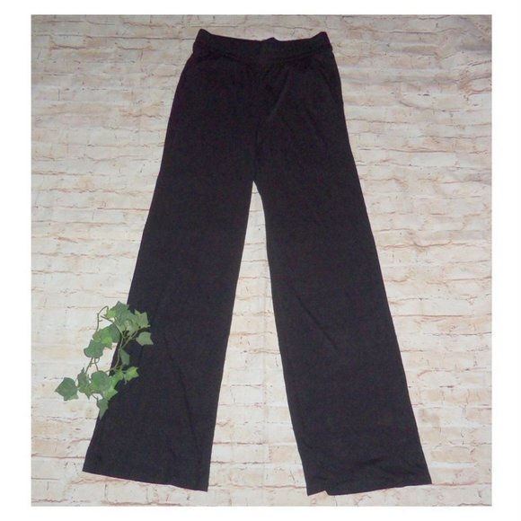 S H&M Black Loose Comfy Lounge Pants H & M - NWOT - Picture 3 of 6